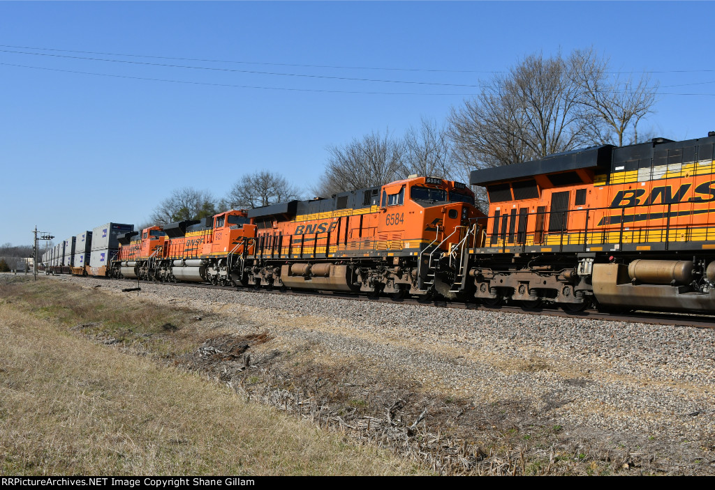 BNSF 6584 Roster